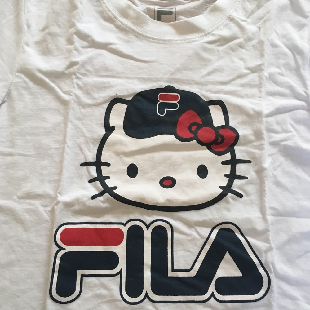Fila hello kitty t shirt